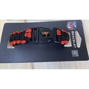 Tampa Bay Buccaneers  NFL Football Paracord Bracelet Team Colors‎ Logo New